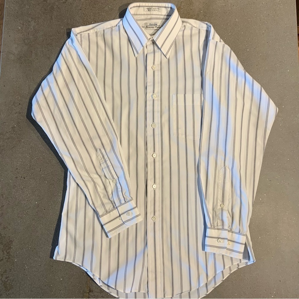 Arrow Princeton Poplin Dress Shirt - Picture 2 of 10